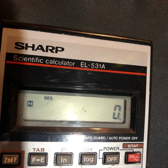 sharp scientific calculator - Picture 2 of 3